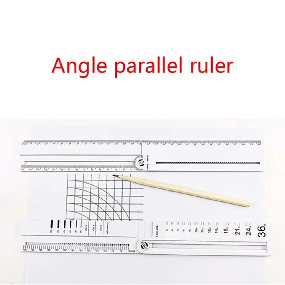 Imagem -04 - Régua de Dobramento para Desenho de Matemática Ângulo Medida Ferramenta de Desenho Desenho Geométrico Modelo Geométrico Estudante Professor