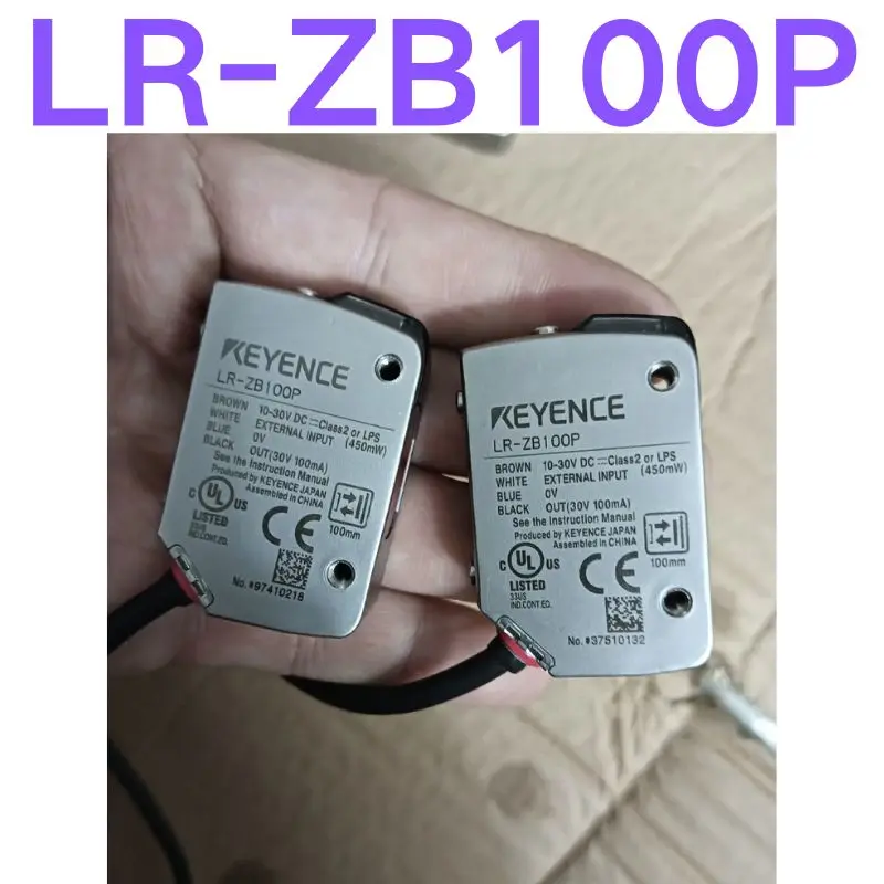 Second-hand test OK Laser sensor LR-ZB100P