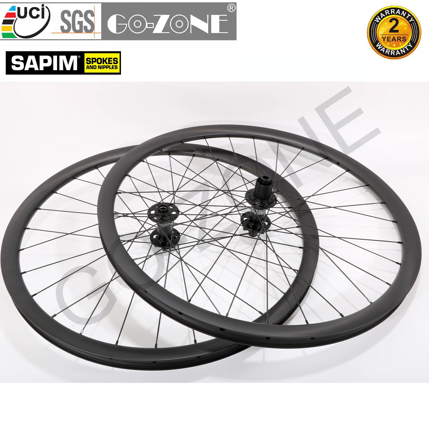 

Bicycle Accessories 27.5er Carbon MTB Wheels Koozer XM 390 Sapim UCI Quality Thru Axle / Quick Release/Boost Carbon MTB Wheels