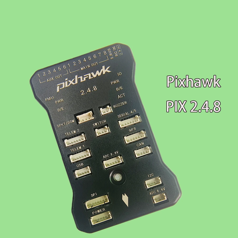 NEW Pixhawk PIX 2.4.8 APM 32 Bit Flight Controller+ Safety Switch Buzzer 2 with 1 Board +8G SD+USB Cable