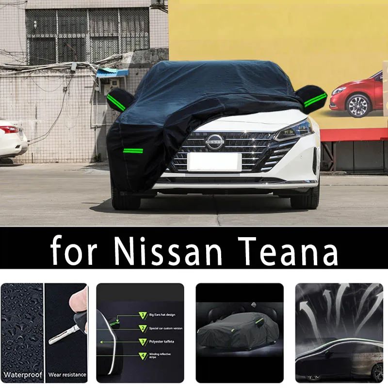 

For Nissan Teana Outdoor Protection Full Car Covers Snow Cover Sunshade Waterproof Dustproof Exterior Car accessories