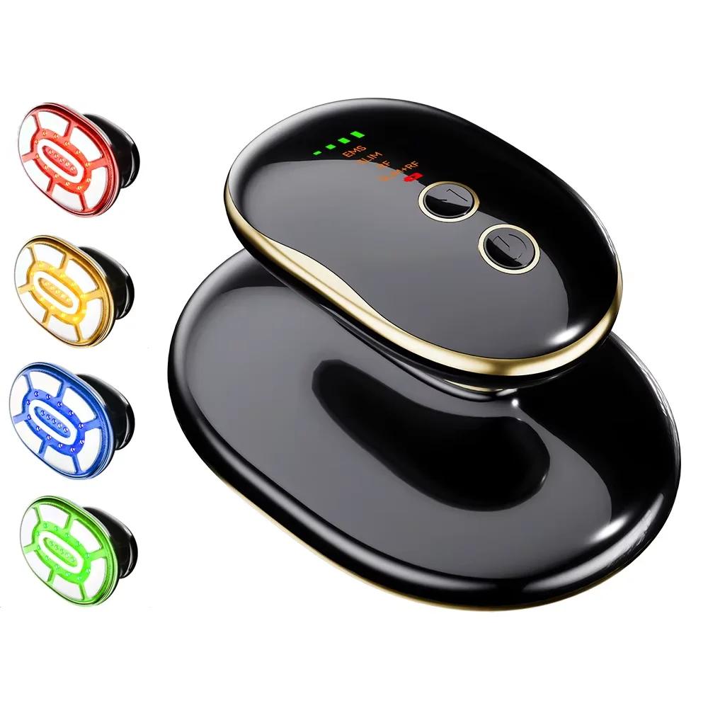 

Электрический массажер для живота с микротоками, прибор для глубокого массажа и удаления целлюлита, массажер для живота, ног, рук и тела