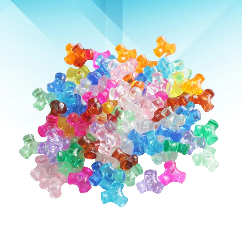 1000Pcs Plastic Loose Beads Kits DIY Kids Jewelry Making Craft Necklace Bracelet Multicolor Beads Set Bead Kids Set