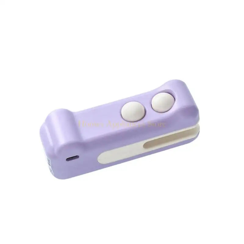 D0AB Tas Penyegel dan Pembuka Alat Pengawet Makanan Anti Bocor untuk Keripik Buah Makanan Ringan Desain Magnetik Aksesori Dapur