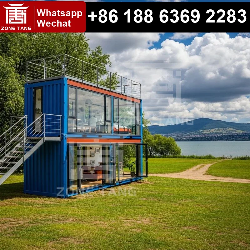 

Temporary School Prefab Home Modern Prefab Houses Smart Home Integration Temperature Resistant Flat Pack House Flat Pack Houses