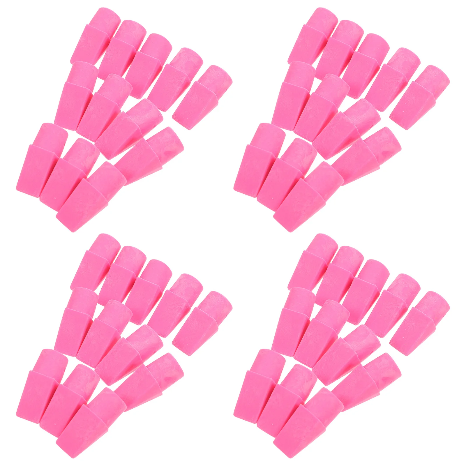 

120Pcs Pencil Top Erasers Fun Rubber Cap Erasers for Students Kids School Classroom Supplies Pencil Cap Eraser Accessories