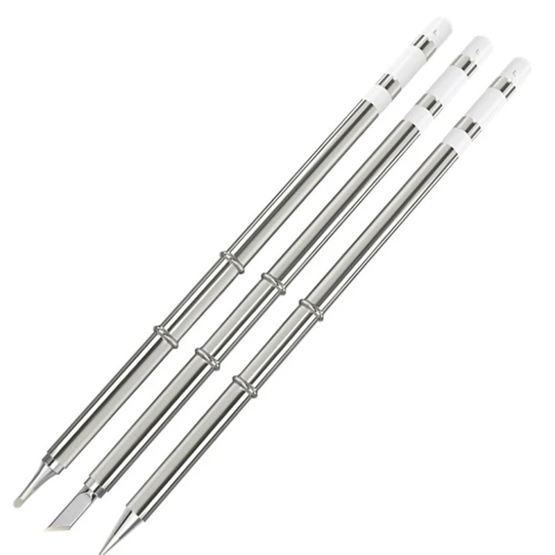 T12 Soldering Solder Iron Tips T12 Series Iron Tip For Hakko FX951 STC AND STM32 OLED Soldering Station Electric Soldering Iron