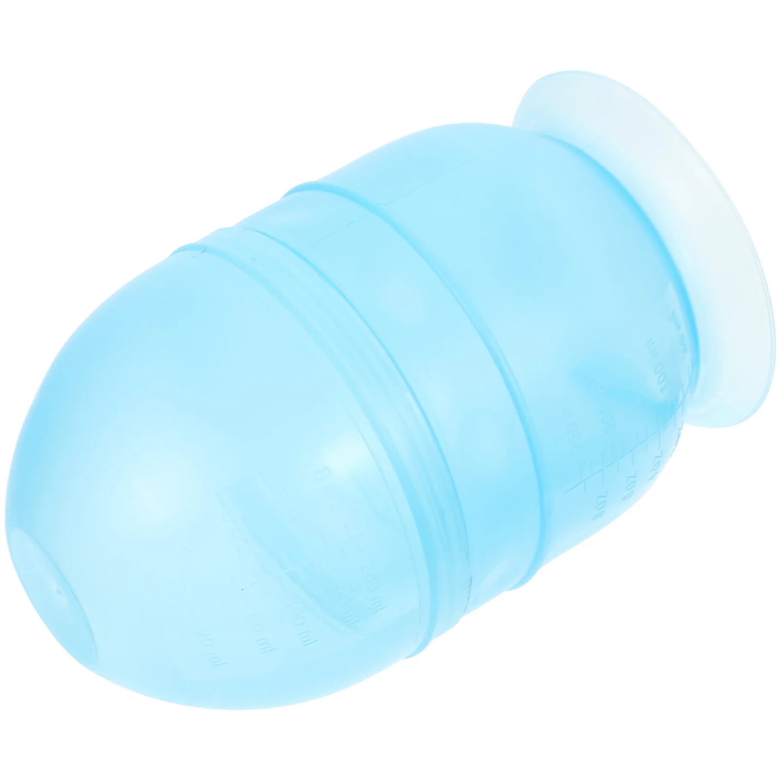 Necessary Hair Dye Bowl Blue Plastic Mixing Cup for Home Salon Use with Scale Markings for Accurate Dye - Image 6