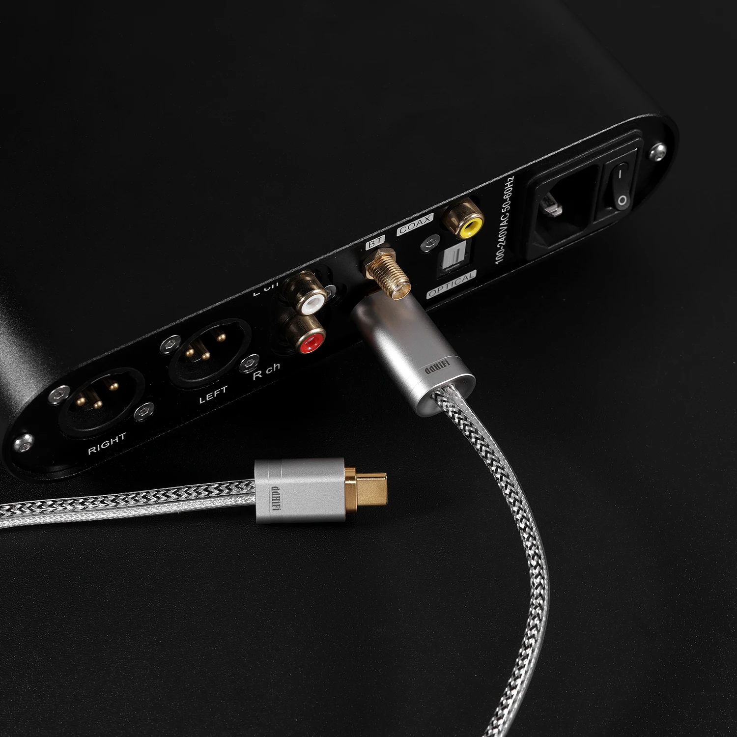 Esse ddHiFi TC09BA (USB-A vers USB-B) / TC09BC (USB-C vers USB-B) Câble USB HiFi Audiophile avec structure à double blindage