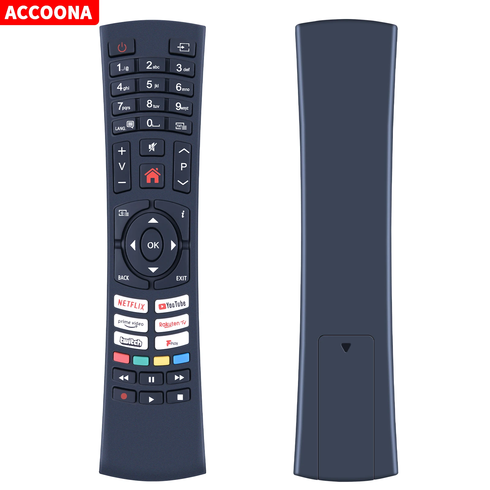 جهاز تحكم عن بعد للتلفاز ، فيستل بوش ، LED ، QLED ، تلفاز ذكي ، DLED40FHDS ، QLED50UHDS ، QLED55UHDS ، QLED43UHDS ، DLED32HDDVD ، RC4591P