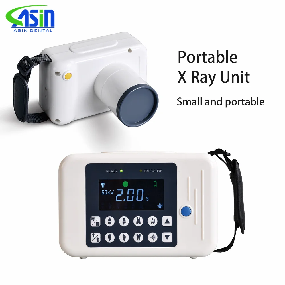 DEASIN Portable Dental x-ray machine High Frequency X Ray With Digital Sensor X-ray Film Oral Sensor Portable Equipment