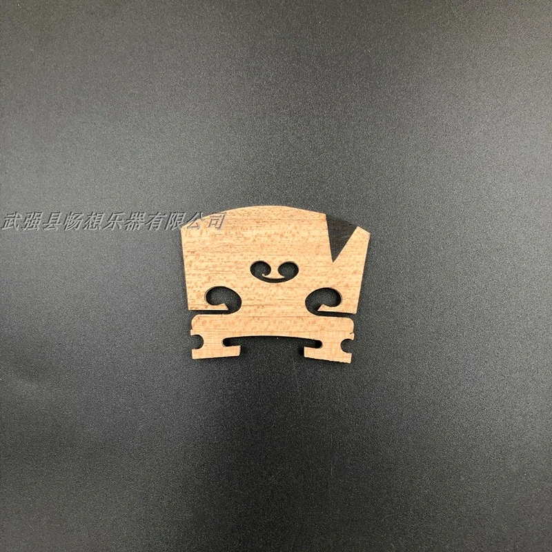 A Grade Imported 5pcs  maple/ebony wood 4/4 Fiddle violin bridgesViolin Parts - Image 3