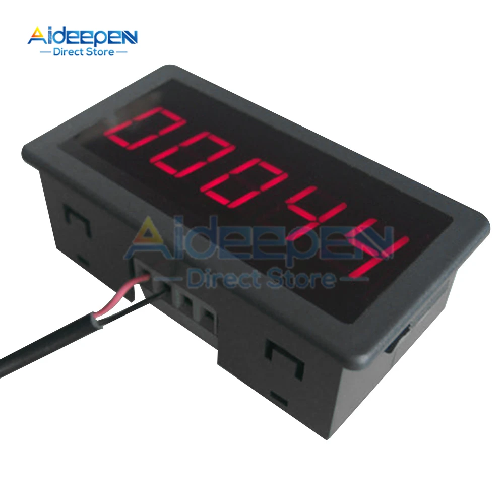 DC 12-24V RS5135 0.56 Inch LED Five Digit Counter 0-99999 Large Screen Electronic Counter For Industrial Production Metering