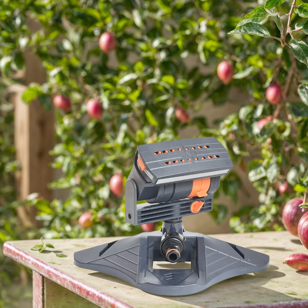 

Automatic Garden Sprinkler Adjustable Large Coverage Lawn Sprinkler 16 Holes Watering Grass Sprinkler for Outdoor Yard Garden