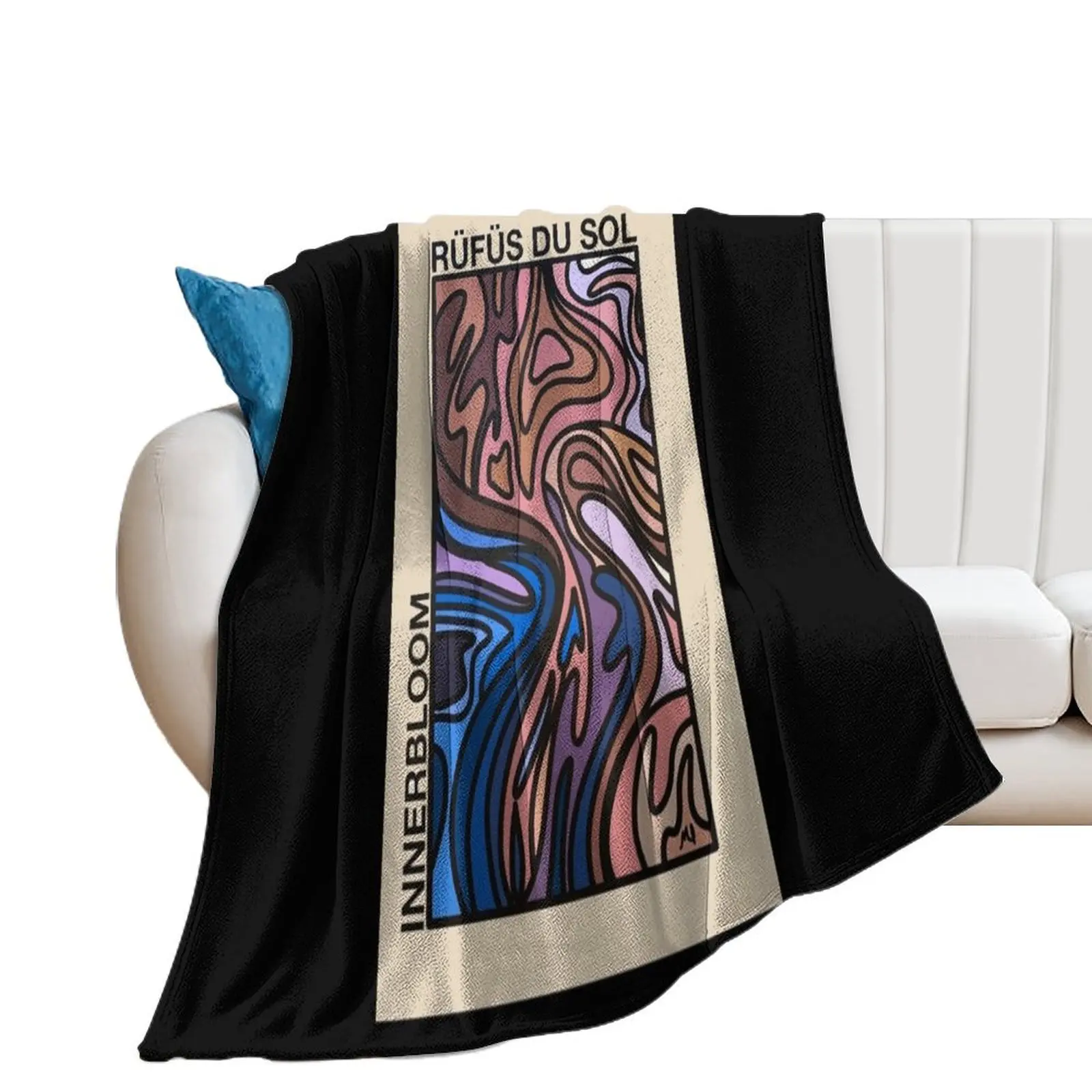 

Rufus - Album Innerbloom Poster . classique Throw Blanket Designers Flannel Blankets