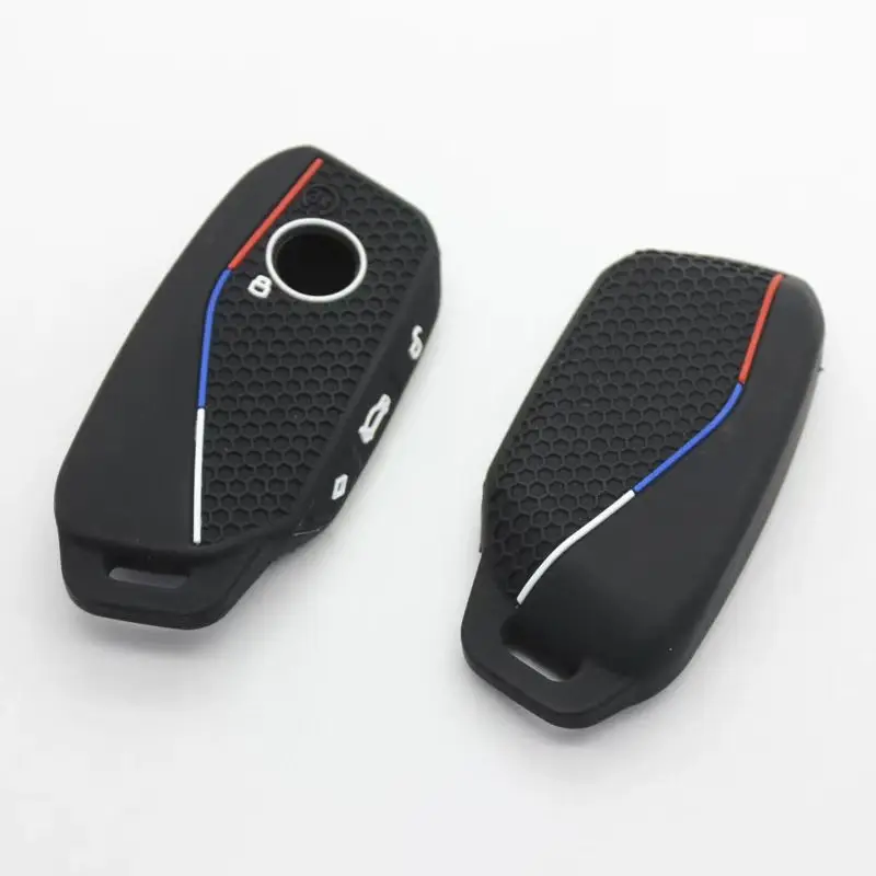 Shell Cover Silicon Funda Llave Remote Holder For BMW 1 3 5 6 7 Series X3 X4 X5 X7 E65 E66 E67 E68 730 740 750 FOB Protective