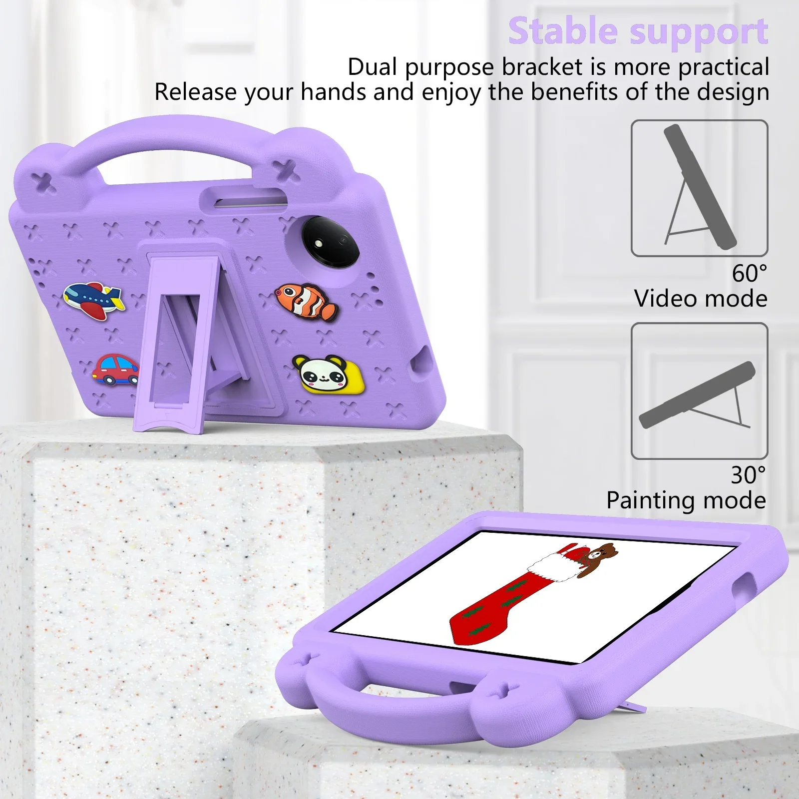 Kids EVA Stand DIY Case for Xiaomi Redmi Pad SE 8.7 Inch 2024 8.7\