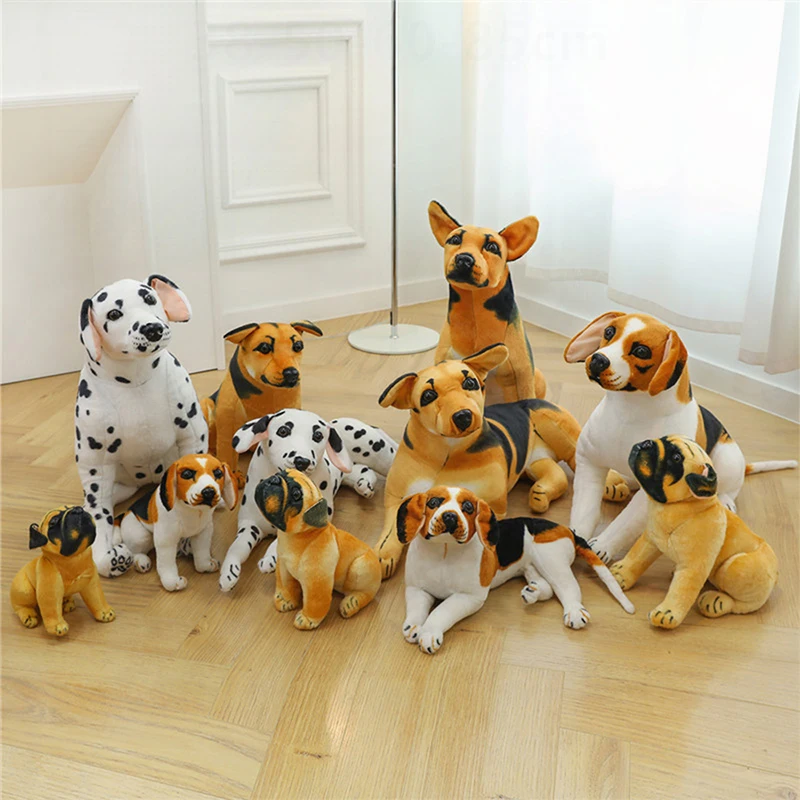 

Kawaii Plush Dog Toy Stuffed Doll Birthday Gift for Kids Realistic Collie Shepherd Cute Puppy Plushie Pillow Soft Animal Toys