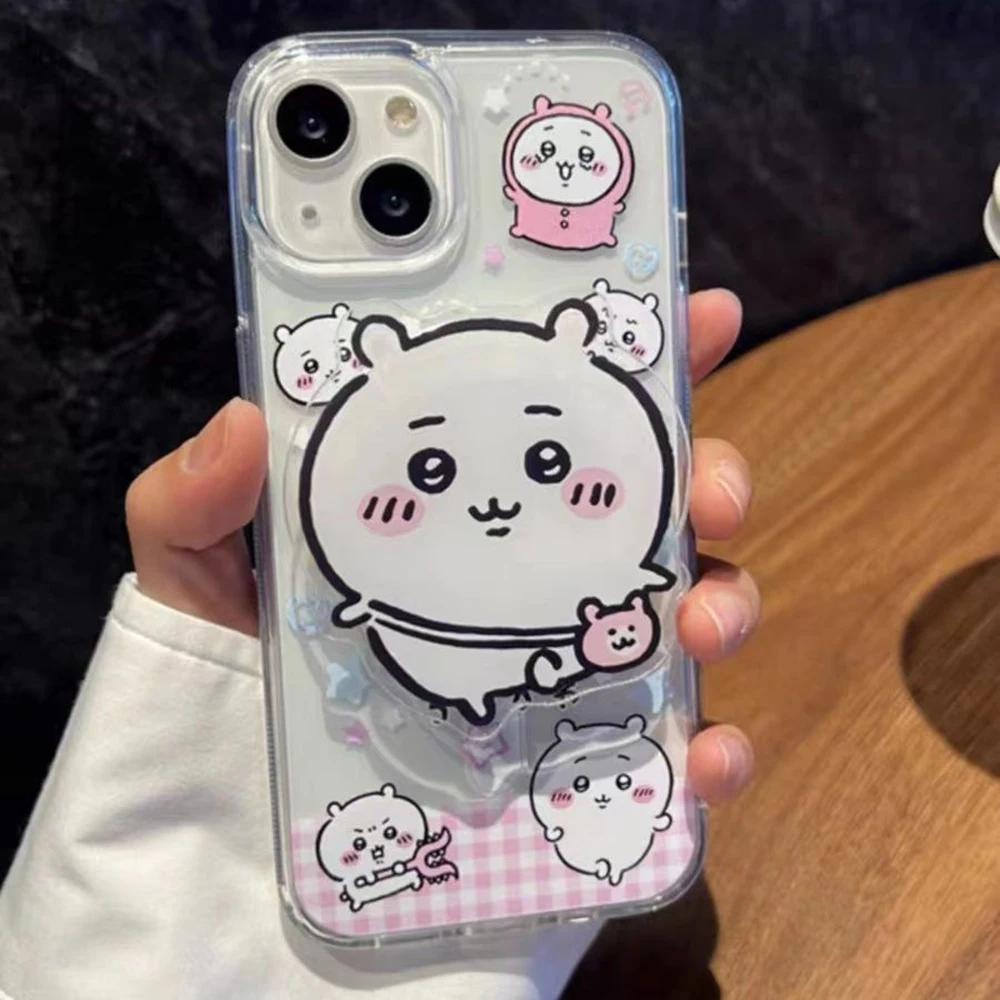 Cute Anime Mouse Rabit Cat Kawaii Phone Case Cartoon C-Chikawass for Iphone Case 15Promax Iphone14 13 12 11 Gifts for Girls