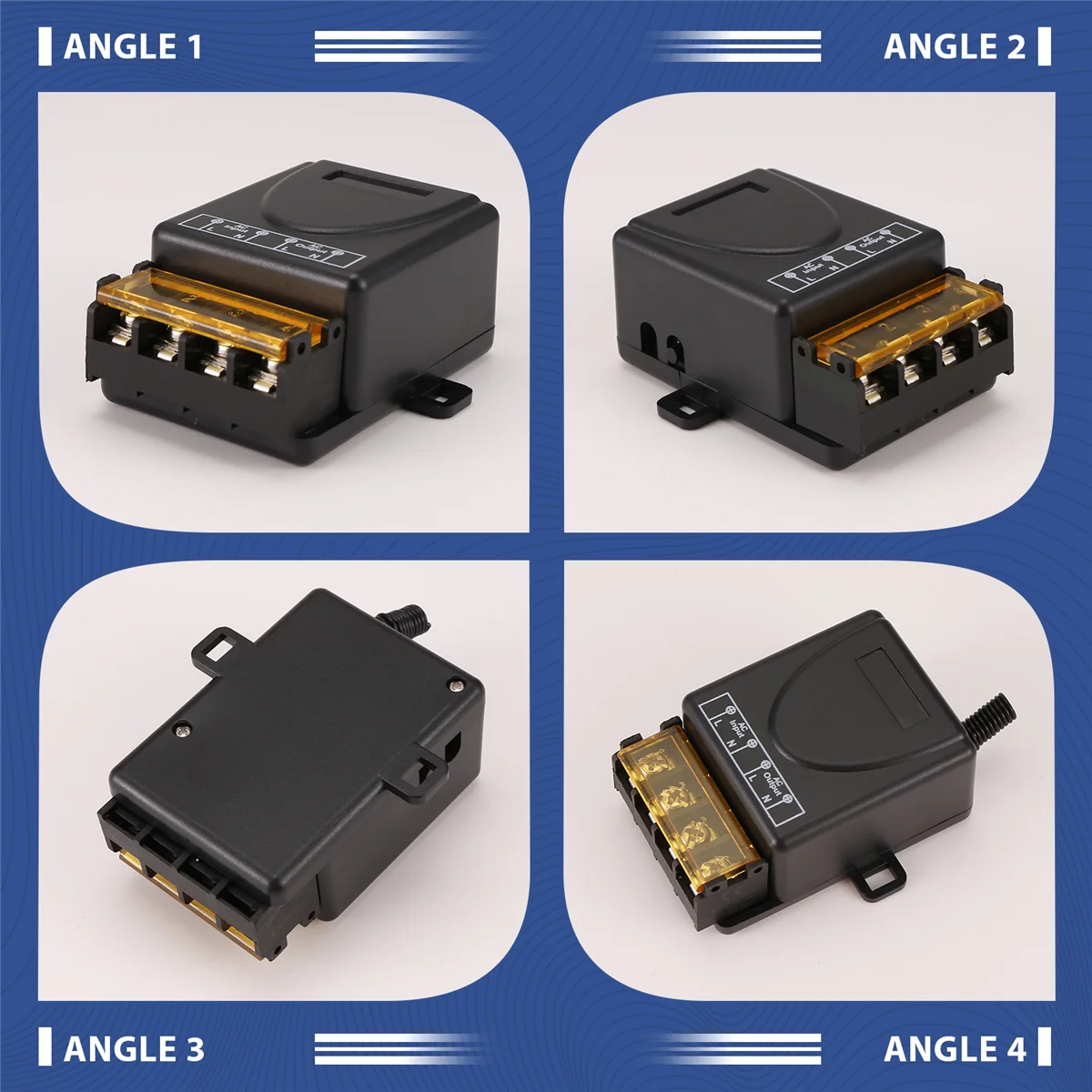 Novo interruptor de controle remoto sem fio ac 220v 30a 1ch 433mhz receptor de relé rf + transmissor liga/desliga para lâmpada de aparelho elétrico