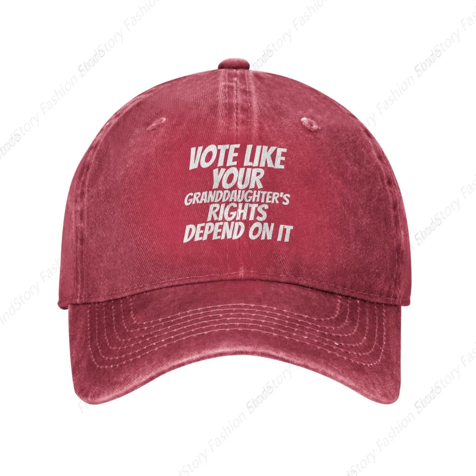 Vote Like Your Granddaughter's Rights Denim Baseball Caps Snapback Sun Hat Women Men Cap Hats Summer Hip Hop Casquette Sports