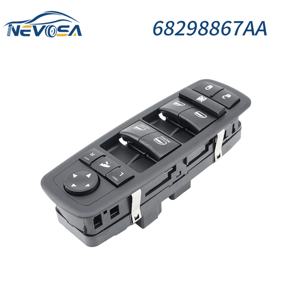 

NEVOSA 68298867AA Car Power Window Switch With Folding For Dodge Grand Caravan Ram 1500 2500 3500 For Chrysler Town & Country