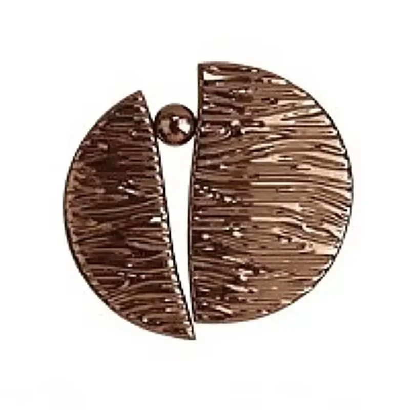 Abstract Ripple Texture Stainless Steel Wall Decor - Modern Metal Art for Interior Decoration