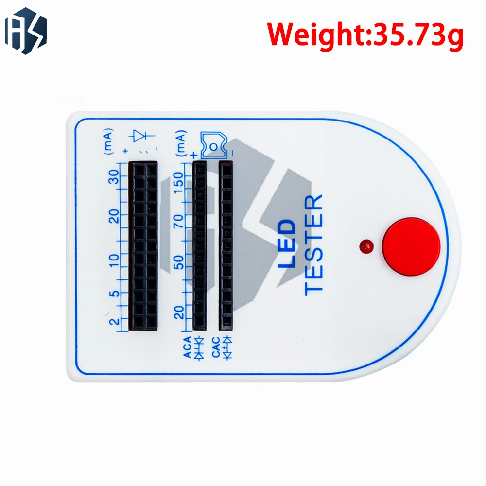 2-150mA Mini Handy LED Test Box Tester For Light-emitting Diode Lamp Bulb Battery Tester Handy Device LED Tester Collor Bright