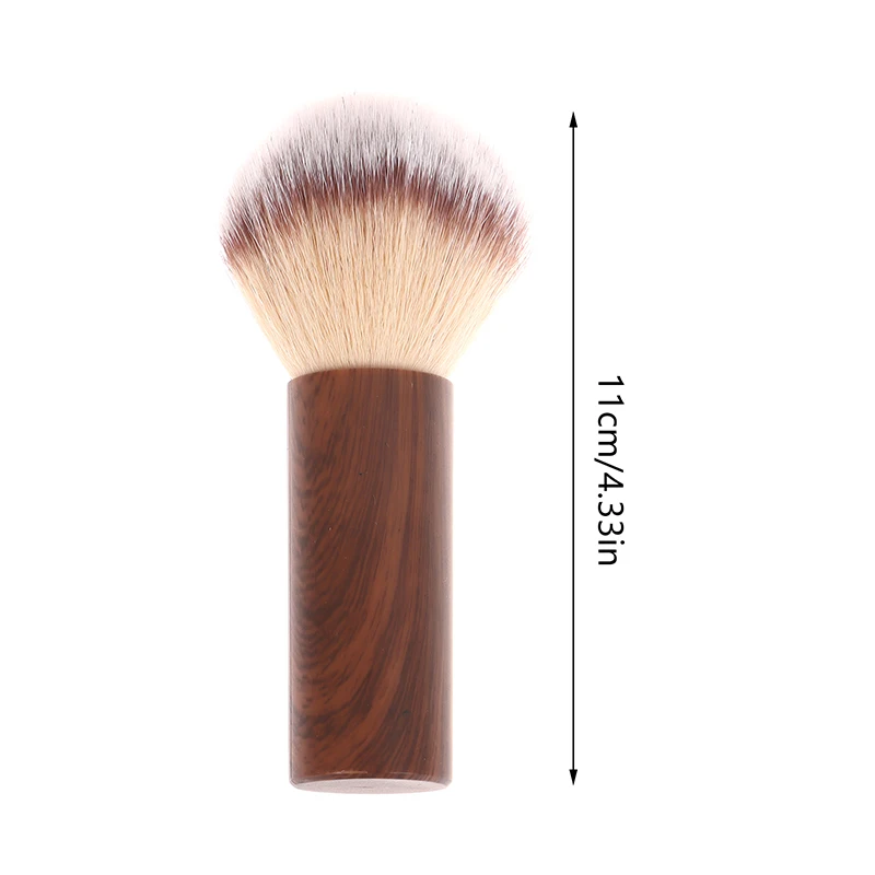 1Pcs Nail Art Brush Remove Dust Brush Imitation Wood Grain Nail Dust Polish Powder Cleaning Tool Beauty Makeup Brushes Manicure