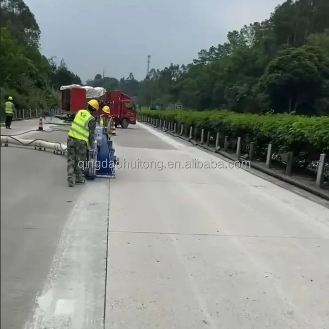 YG Customized Hand Push Type Mobile Shot Blaster Cleaning Road Dustless Shot Blast Machine