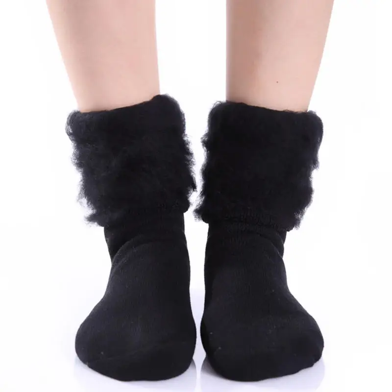 1Pairs Winter Warm Fluffy Fuzzy Socks Women Socks Thicken Thermal Sock Mid-tube Cosy Soft New Thermal Thick Snow Socks