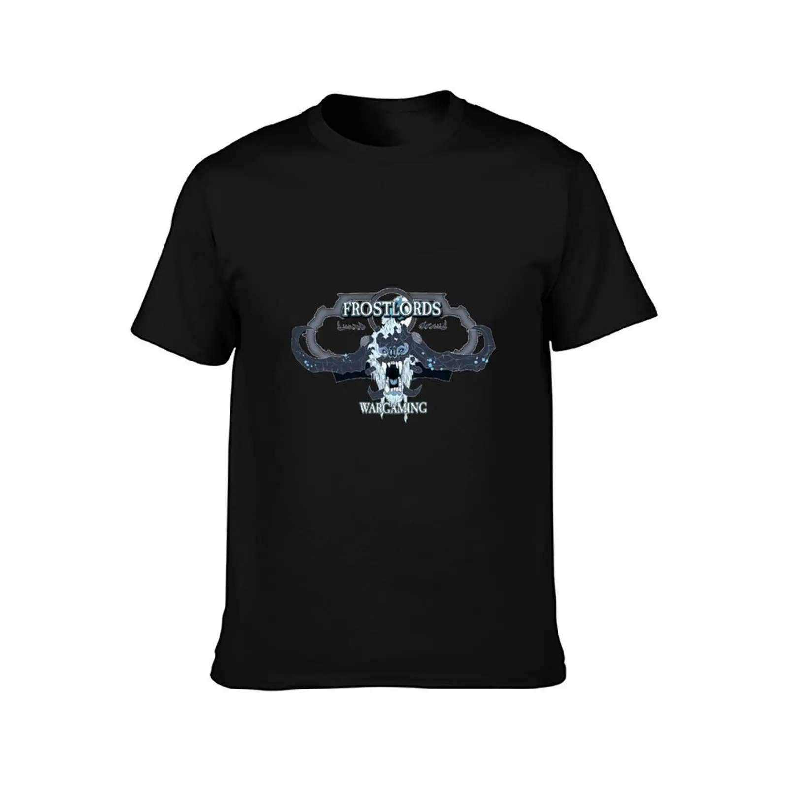 Frostlords Wargaming - crest T-Shirt Relaxed Fit Casual Short Sleeve Top T-Shirt