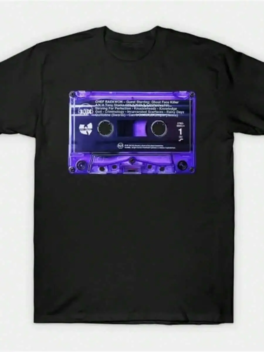 Purple Tape (1995) Men's Vintage Short Sleeve T-Shirt, Cotton, Halloween, Thanksgiving, Gift, Suitable For Men, 100% Cotton