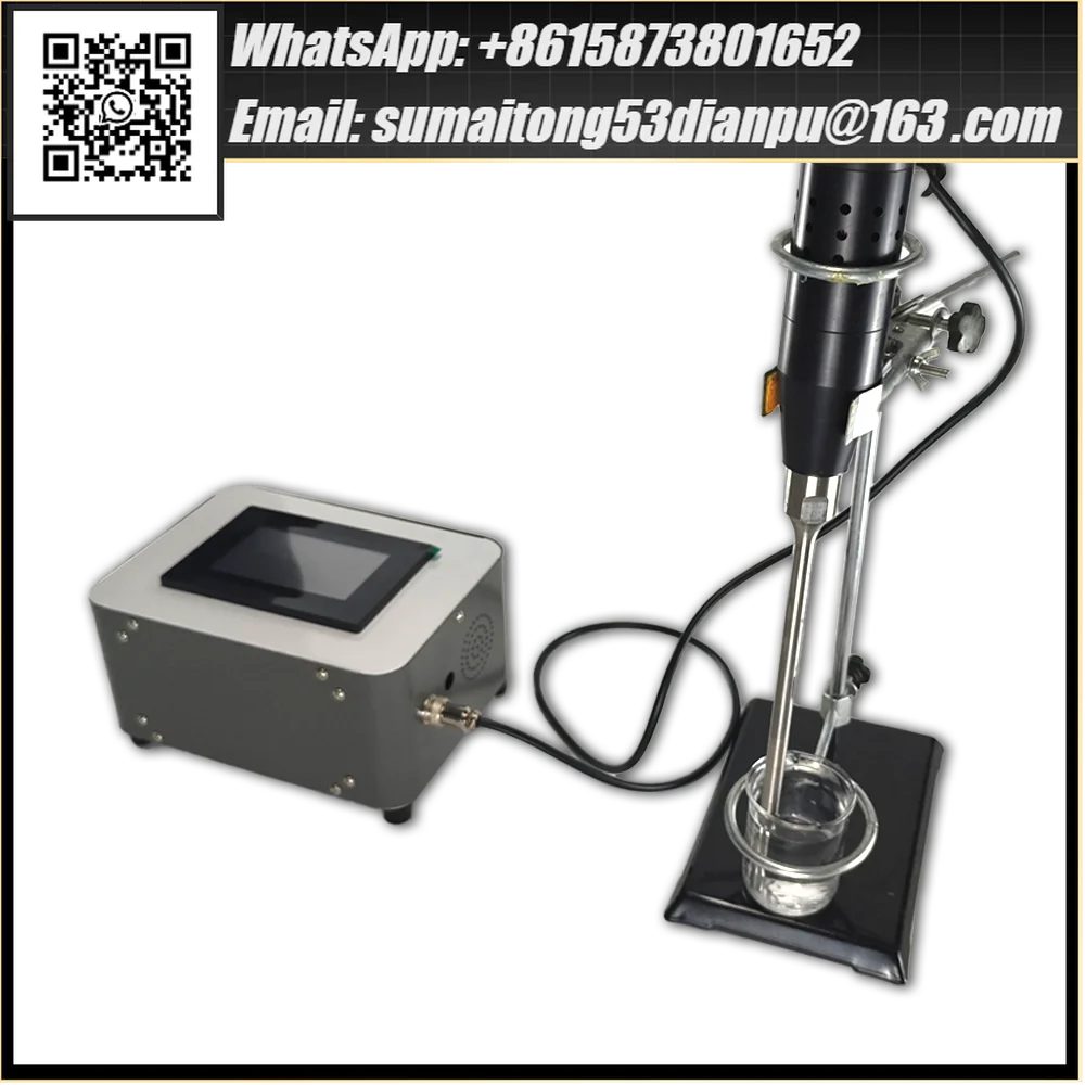 Ultrasonic Transducer Homogenizer Plant Herbal  Extractor Nano Graphene Disperser Oil Water Mixer Emulsify Cell Crusher