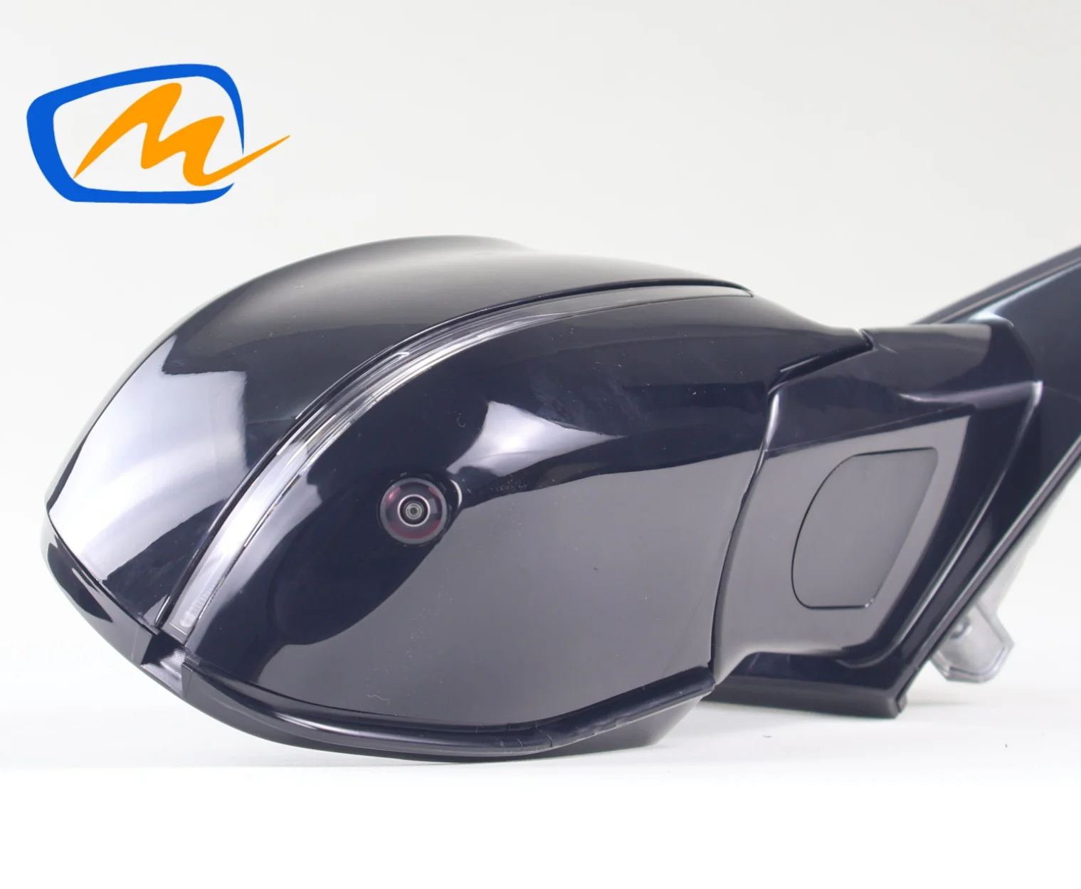 5116 5A5C DC4 Black Side Mirror Assembly, Folding Heating Blind Spot & ID8 Camera, Quality Tested for BMW X5 G05 X7 G07