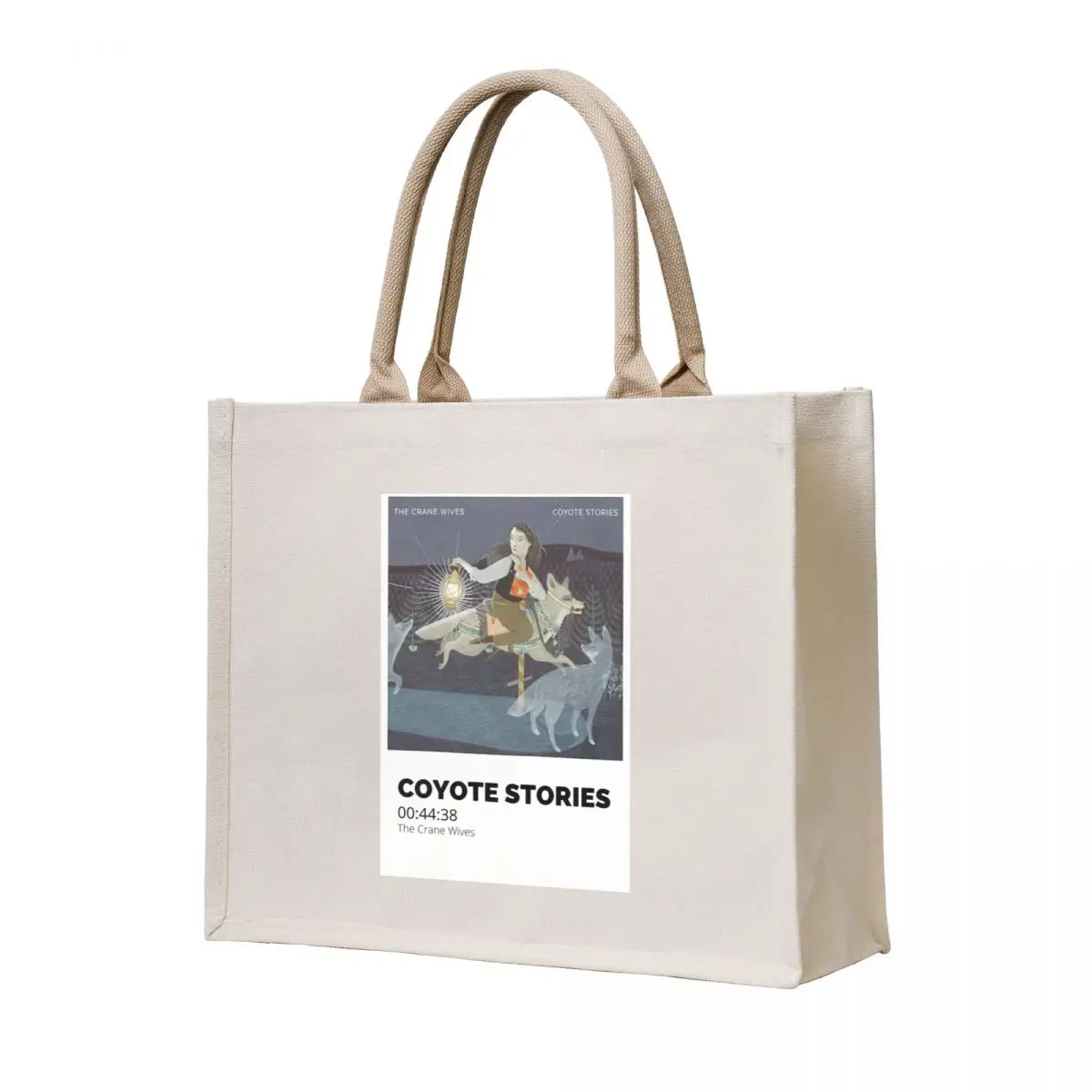 

Coyote Stories Album Pantone Swatch Tote Bag university shopper bag foldable reusable bag Shopping bags