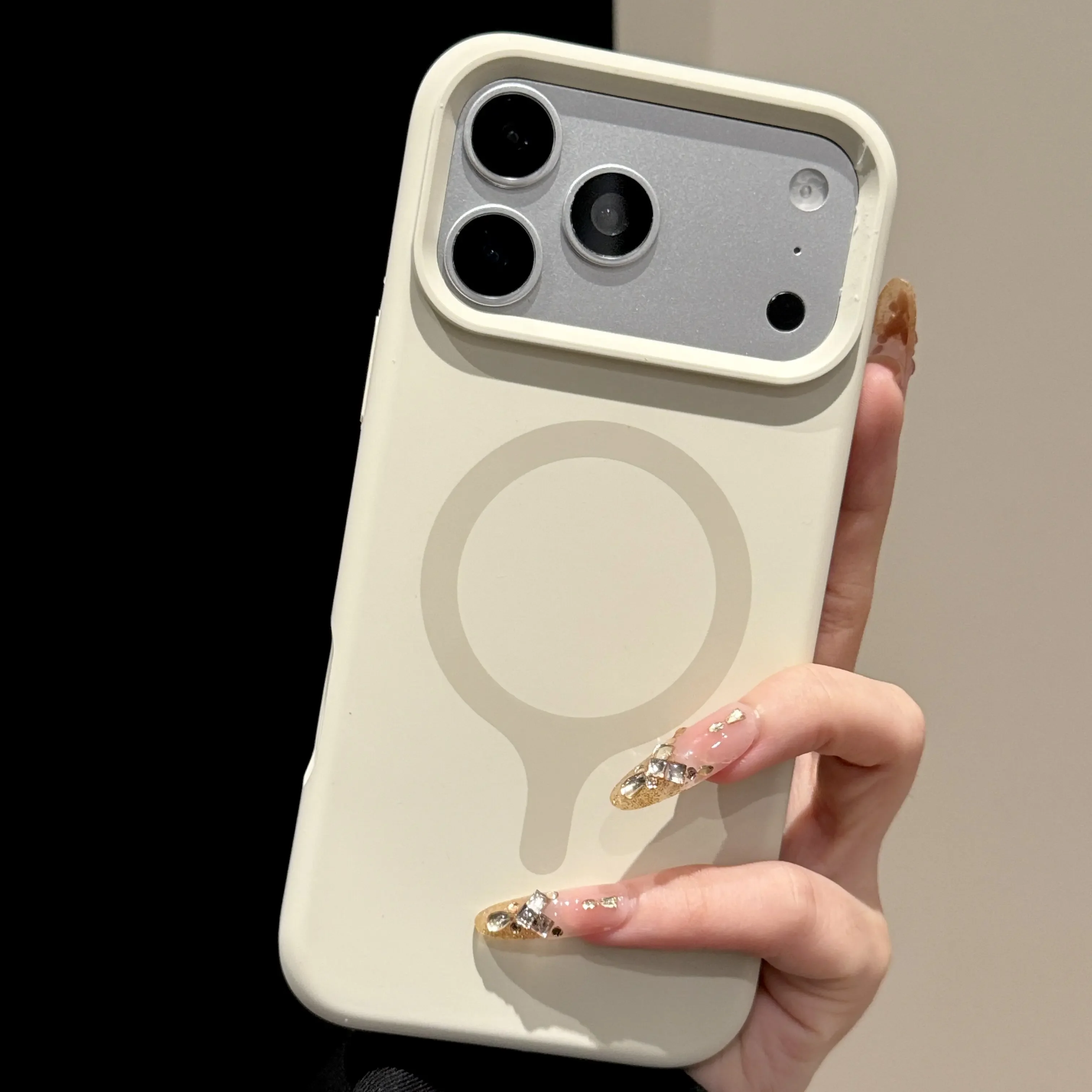 Fashion Candy Color Soft Liquid Silicone Magnetic Case For iPhone 17 16 Pro Max Pro For MagSafe Impact Resistant Protector Cover - view 6