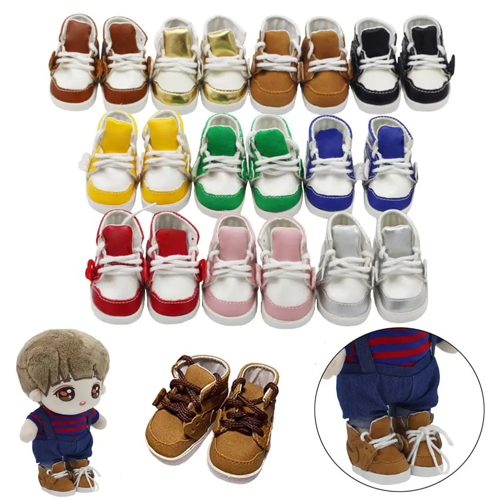 20cm Doll Shoes Clothes Accessories For 1/12 Dolls Casual Wear Shoes Fashion Sneakers DIY Doll Gift Toys