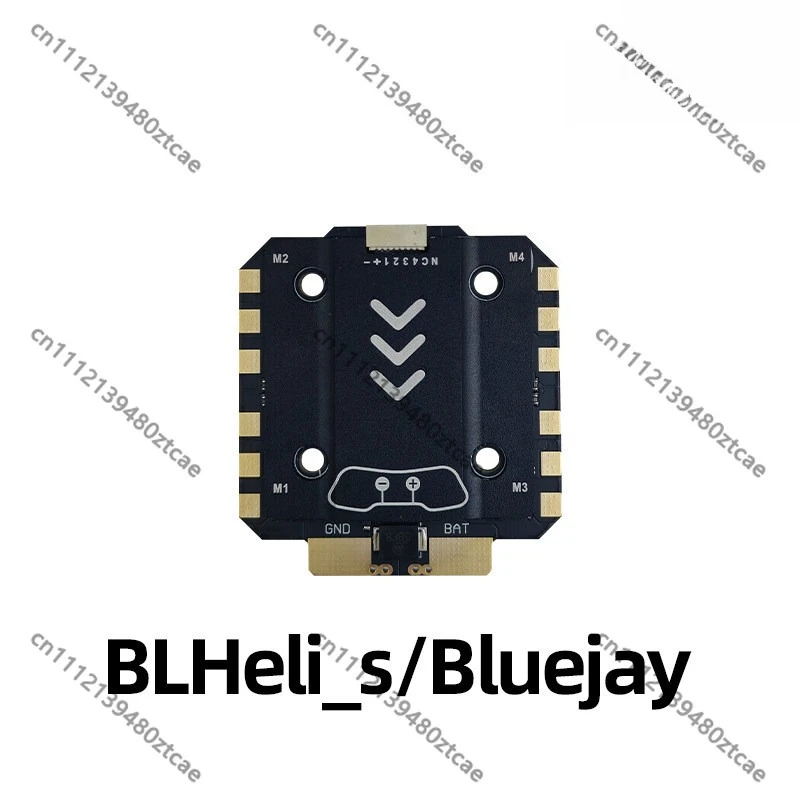 QH ESC With Heat Sink Compatible 3-8S Lipo Battery 80A FPV Racing Drone Replacement Spare Parts
