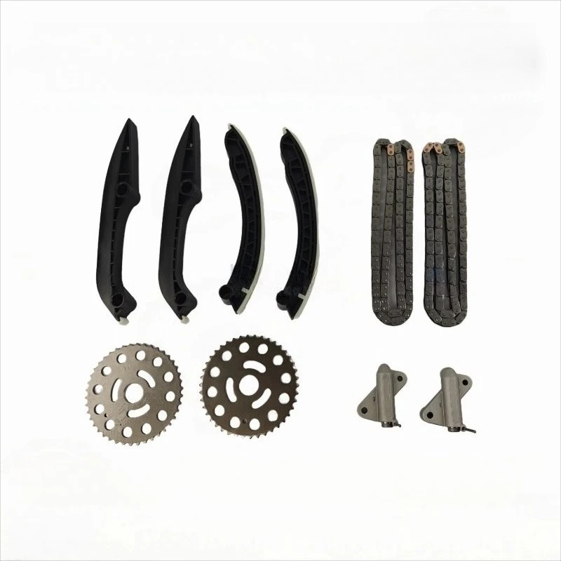 Factory Wholesale Complete Engine Timing Chain Set With Tensioner Guide Rails For Nissan V9X 3.0 Diesel V6 Pathfinder Navara D40