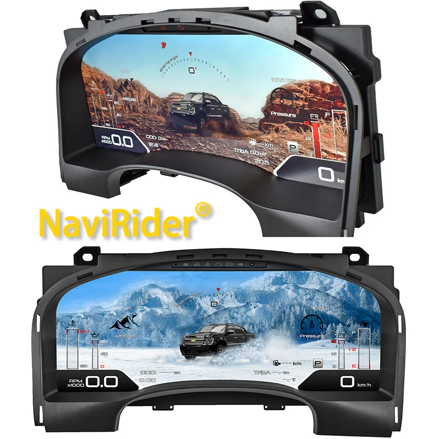 

Оригинальный автомобильный цифровой кластерный инструмент для GMC Chevrolet Silverado Tahoe Suburban Yukon 2007-2013, спидометр, виртуальный кабин