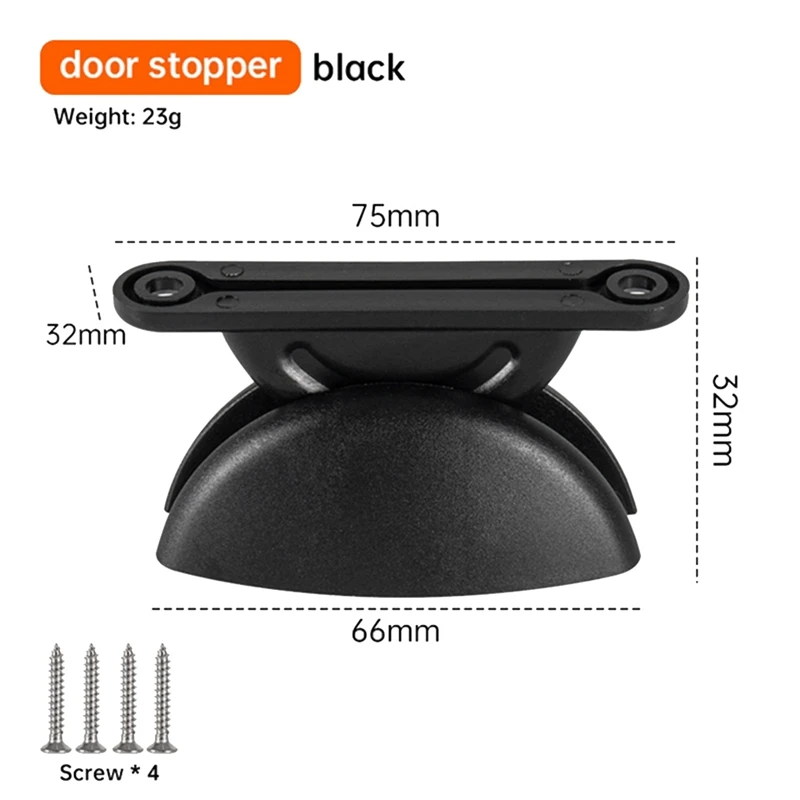 RV Anti-Collision Door Fixing Buckle Accessories Hatch Stopper, Half Round Accessory,For Camping Caravan, Trailer, Cabin