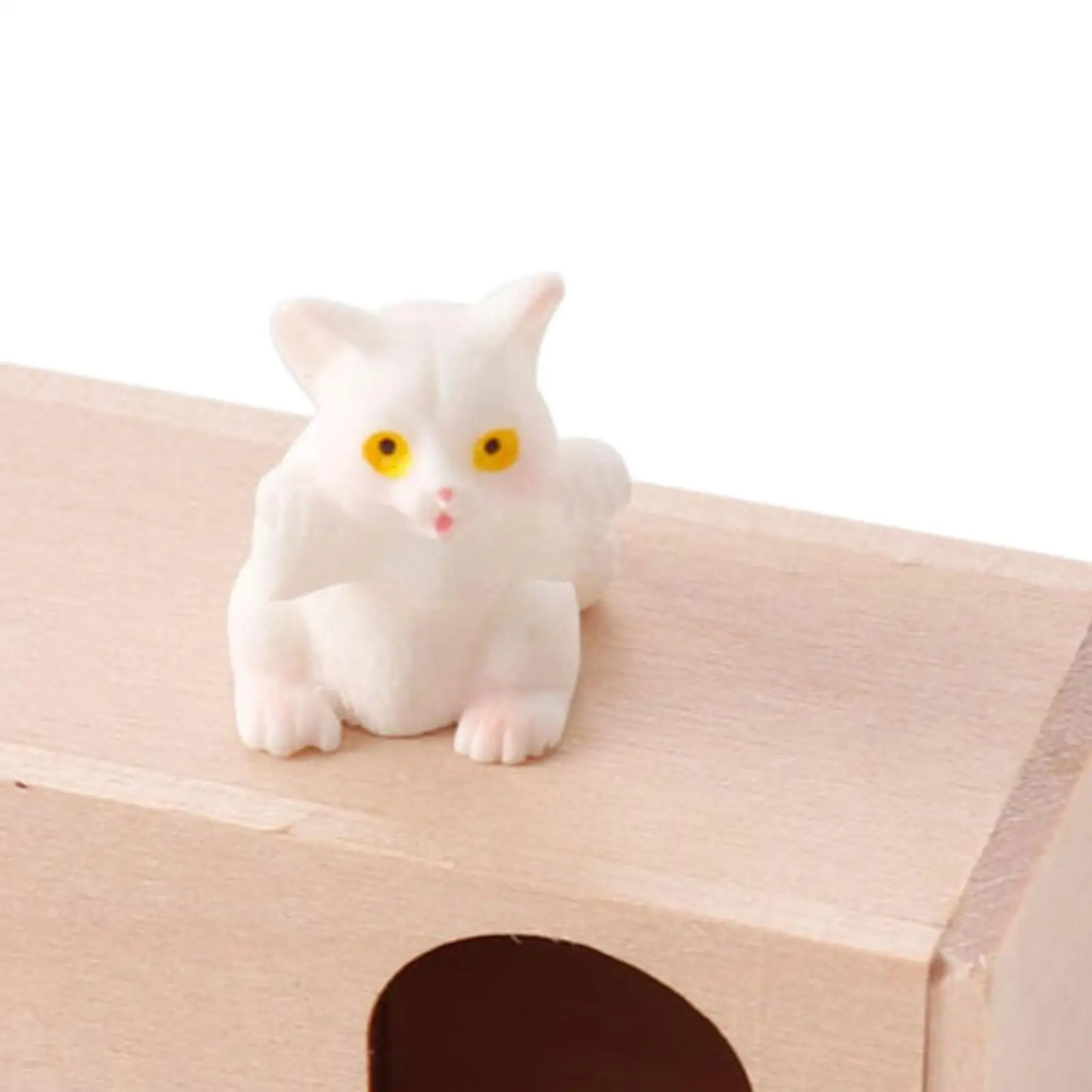 1/12 casa de bonecas em miniatura para casa de animais de estimação decoração cena de vida modelo de coleção de brinquedos