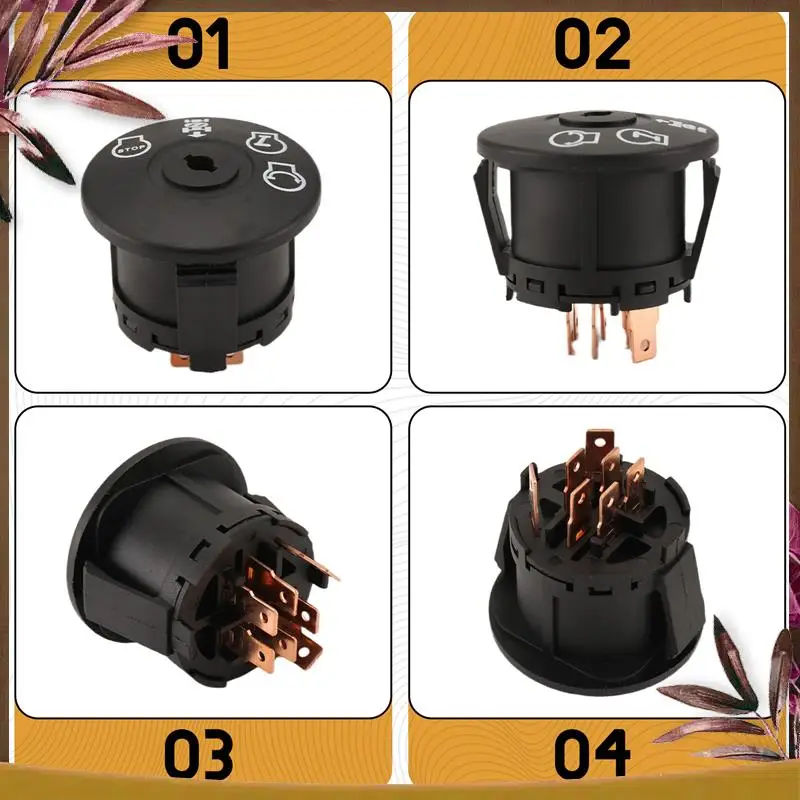 

AB59-переключатель зажигания, 4-позиционный с ключом для трактора газонокосилки 193350 532193350