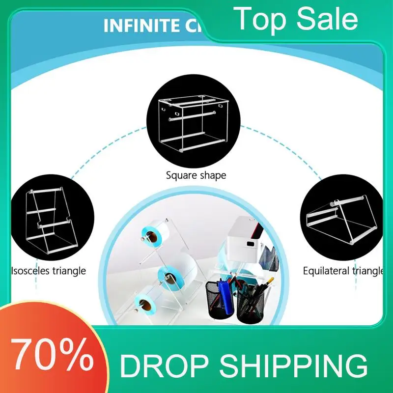 ^Arrival Label Holder For Rolls And Fanfold Label Thermal Label Holder For Desktop Label Printer