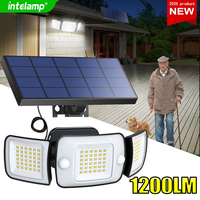 1200LM High Power Solar Led Light Sunlight Outdoor Powerful Outdoor Motion Sensor Solar Lamp Garden Street Patio Wall Yard Lamp
