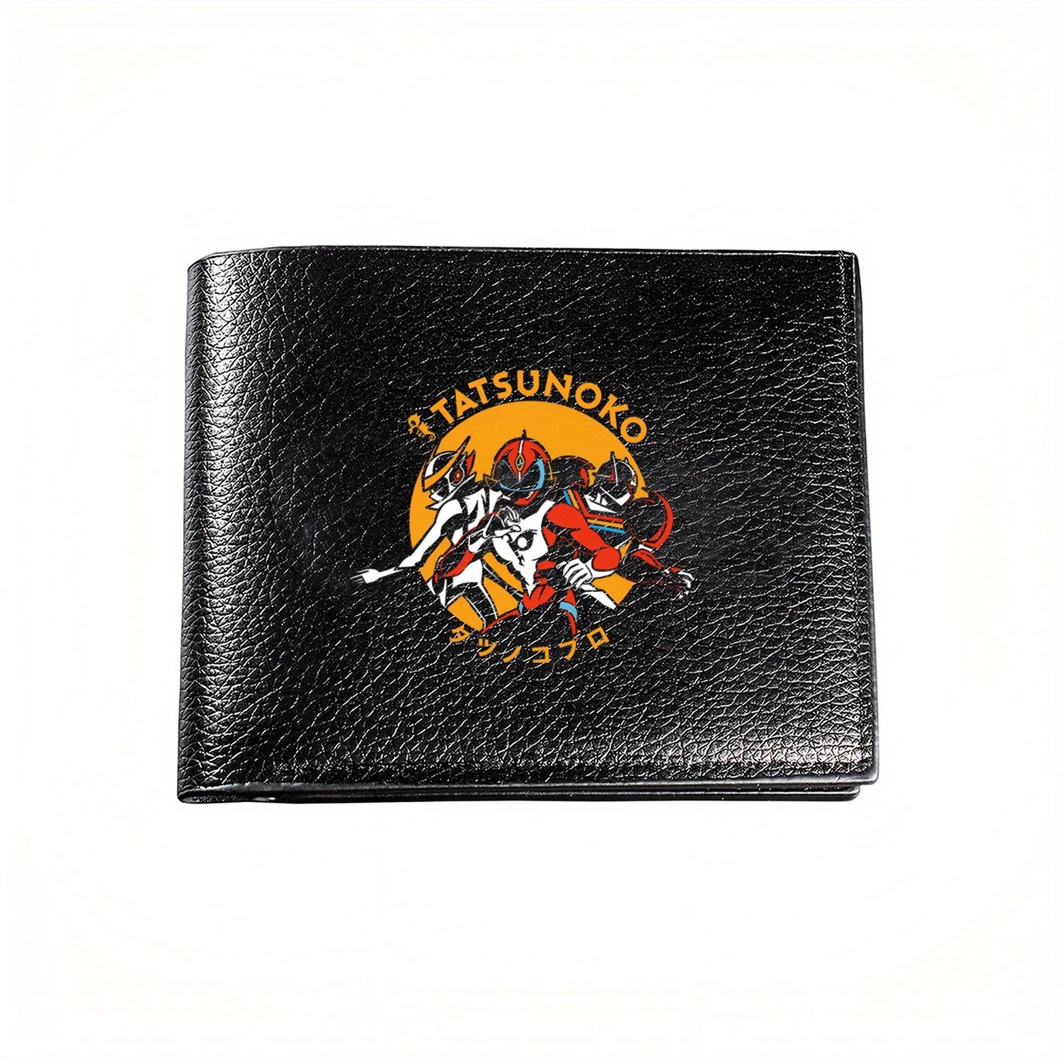 محفظة Tatsumoko Sci-Fi Robot Anime Graphic Print للرجال، الأعمال، كاجوال، أنيقة، بسيطة، عملية، جودة، أنيقة، إبداعية Chri