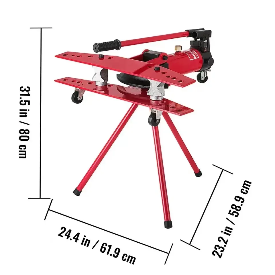 #For  21T Hydraulic Steel Tube Press Bending Machine Manual Operation for  Inch Galvanized Gas Aluminum Iron Pipes 1 -5inch