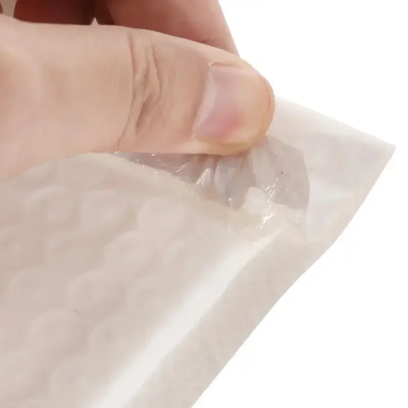 50PCS Pearl Film Bubble Envelope Bag Waterproof Padded Mailing Self Seal Shipping Packaging Bags Buble Mailers Bussiness Bag