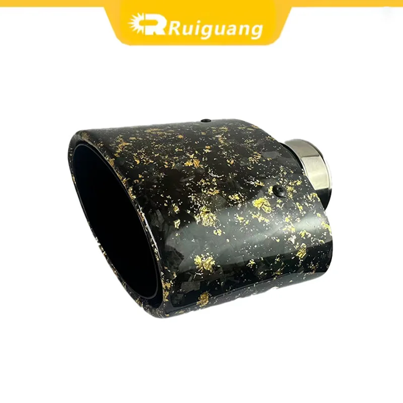 4Pcs AK Carbon Fiber Exhaust Pipe Tip For BMW F87 M2 F80 M3 F82 M4 F10 M5 F12 F13 Muffler Nozzle